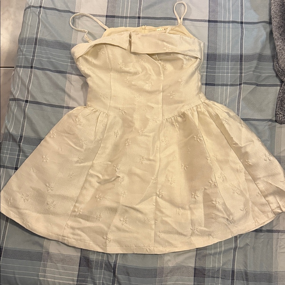Charming White Kids Dress